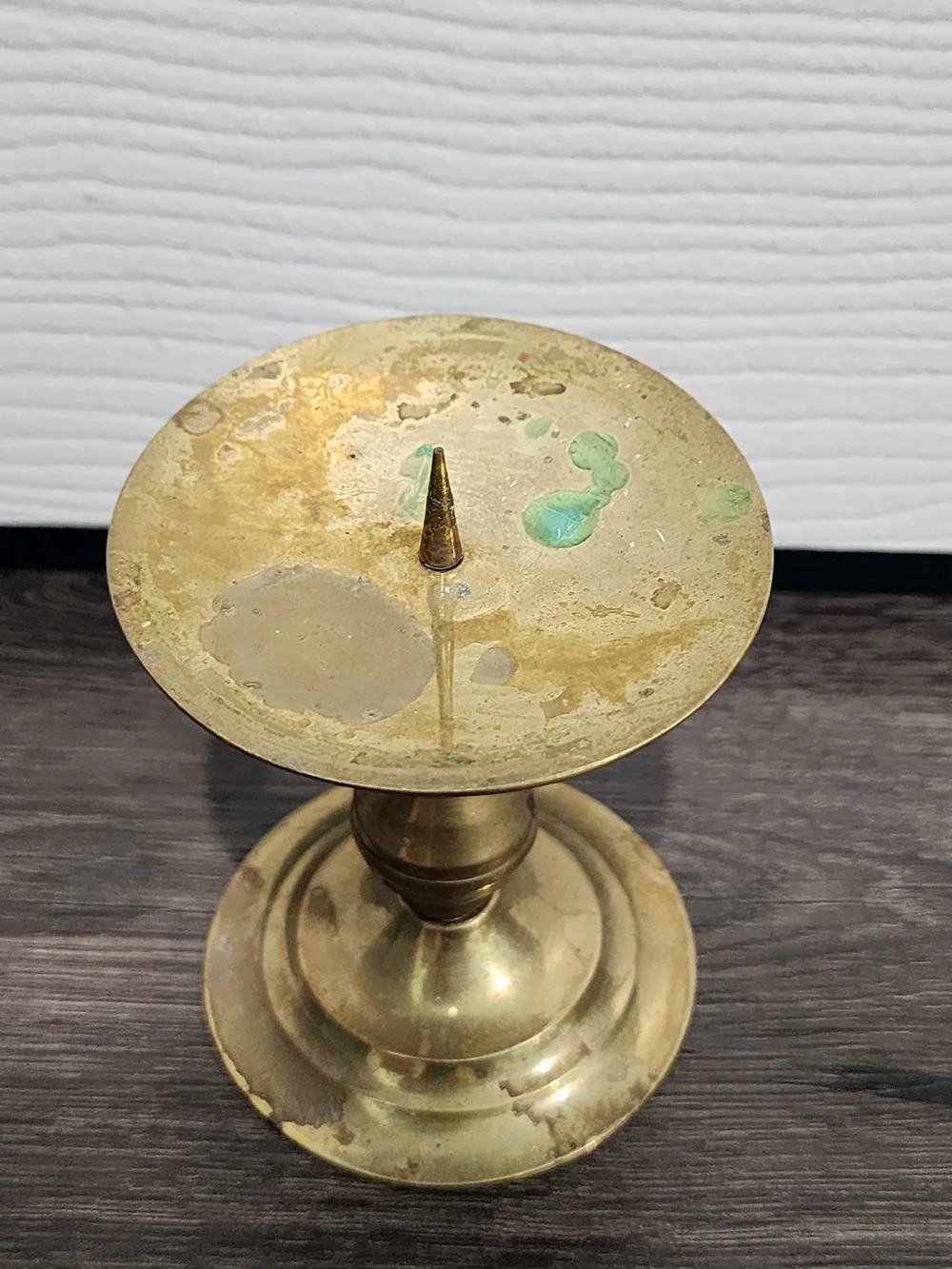 Medium Brass Candle Holder